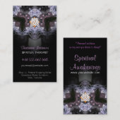 Fractal Tribal Lace met Logo Visitekaartje (Voorkant / Achterkant)