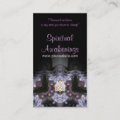 Fractal Tribal Lace met Logo Visitekaartje (Achterkant)