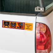 Fractal triptych bumpersticker (Op Truck)