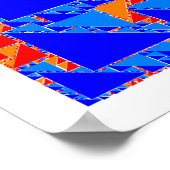 fractal truchet tegels poster (Hoek)