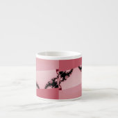 Fractal Tuin crèmekleurig Espresso Kop (Voorkant)