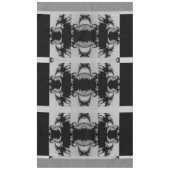 Fractal tuin grijs A Tafelkleed (Voorkant)