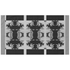 Fractal tuin grijs A Tafelkleed