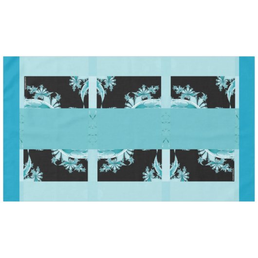 Fractal tuin hemel Een Tafelkleed (Voorkant (Horizontaal))