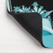 Fractal tuin lucht muismat (Hoek)