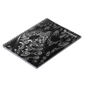 Fractal Typewriter Notitieboek (Linkerzijde)