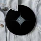 Fractal Uitzichten Ronde Button 6,0 Cm (In situ)