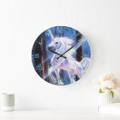 Fractal Unicorn Wall klok (Huis)
