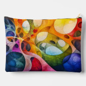 Fractal Universe - Fabulous Chaos Grote Pouch Etui (Achterkant)