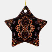Fractal Uw Aangepaste Ster Ornament (Voorkant)