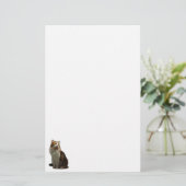 Fractal van de Kat van het calico Briefpapier (Staand voorkant)