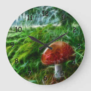 Fractal van de paddestoel Bos Grote Klok