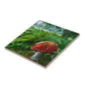 Fractal van de paddestoel Bos Tegeltje (Zijkant)