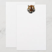 Fractal van de tijger briefpapier (Voorkant / Achterkant)