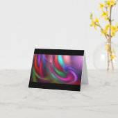 Fractal van het Vuurwerk het Begroeten en van de Kaart (Gele Bloem)