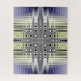 Fractal van optische illusies legpuzzel