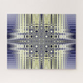 Fractal van optische illusies legpuzzel (Horizontaal)