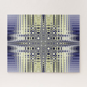 Fractal van optische illusies legpuzzel