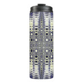 Fractal van optische illusies thermosbeker (Voorkant)