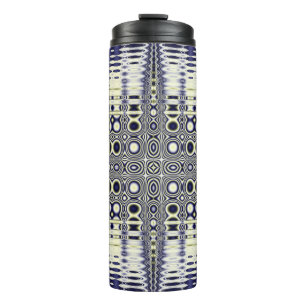 Fractal van optische illusies thermosbeker