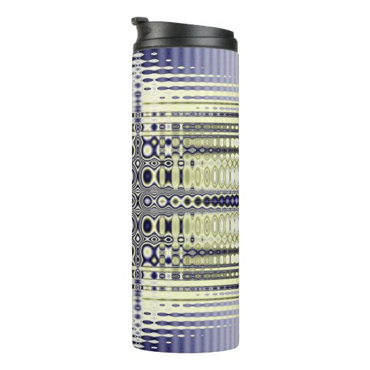 Fractal van optische illusies thermosbeker (Geroteerd rechts)