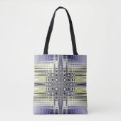 Fractal van optische illusies tote bag (Voorkant)