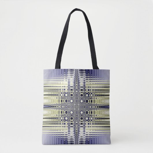Fractal van optische illusies tote bag (Voorkant)