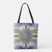 Fractal van optische illusies tote bag (Achterkant)