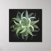 Fractal Varens in Bloei Canvas Afdruk (Voorkant)