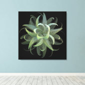 Fractal Varens in Bloei Canvas Afdruk (Insitu (Houten vloer))