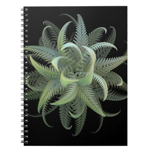 Fractal Varens in Bloei Notitieboek (Voorkant)