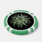 Fractal Varens in Bloei Poker Chips (Enkel)