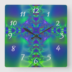 Fractal Vierkante Klok