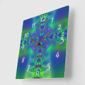 Fractal Vierkante Klok (Hoek)