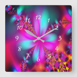 Fractal Vierkante Klok