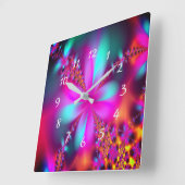 Fractal Vierkante Klok (Hoek)