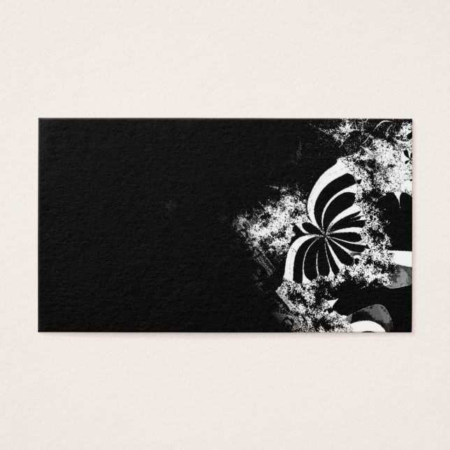 Fractal vlinder visitekaartjes (Voorkant)