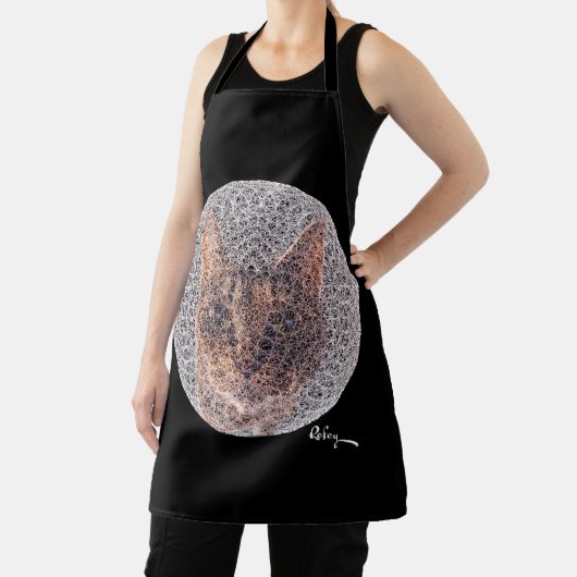 Fractal Vrouw Feline door Rofey Schort (Insitu)