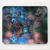 Fractal Wasteland Fantasy Mousepad Muismat (Voorkant)