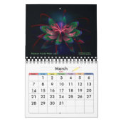 Fractal Water Lily Kalender (Mar 2027)