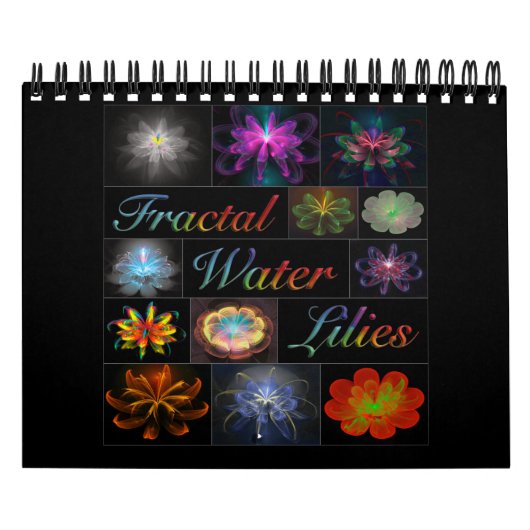 Fractal Water Lily Kalender (Hoes)