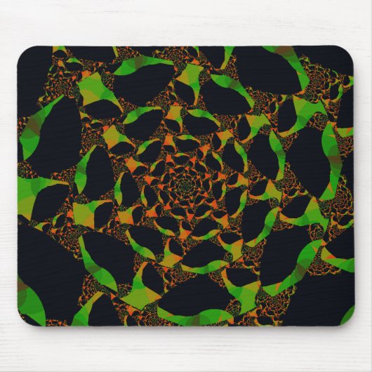 Fractal Web Mousepad Muismat (Voorkant)