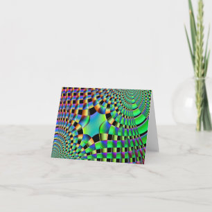 Fractal Weefsel Notecard Kaart