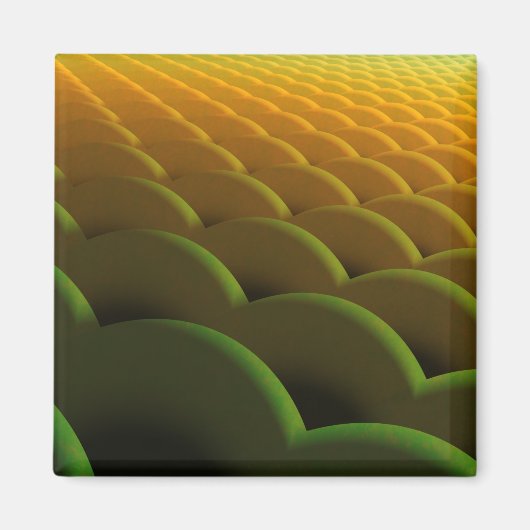 Fractal weegschaal magneet (Voorkant)