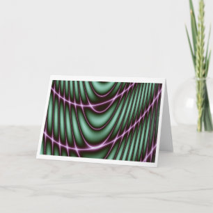 Fractal Wenskaart blanco Kaart