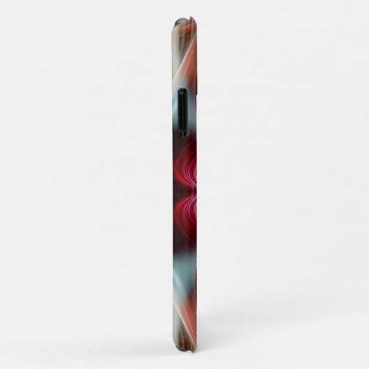 Fractal Whispers w/ Aangepaste naam Case-Mate iPhone Case (Achterkant/rechts)