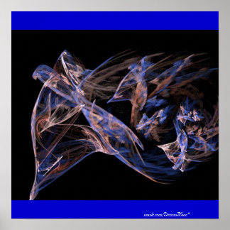 Fractal Wind Dancers Poster