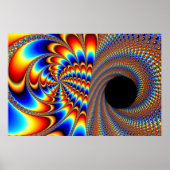 Fractal Wink Poster (Voorkant)