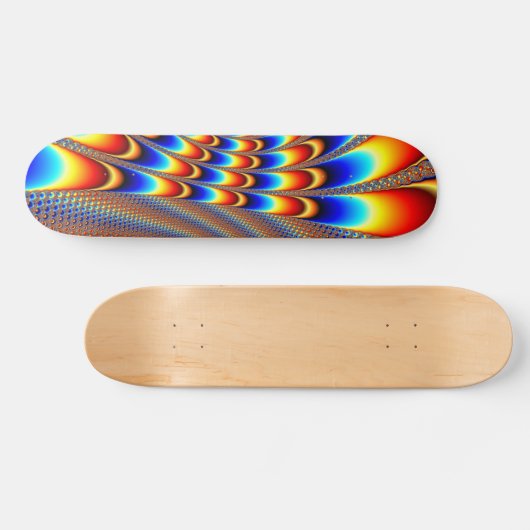 Fractal Wink Skateboard (Horizontaal)