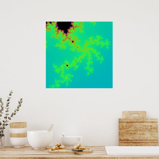 Fractal Wonder Poster (Keuken)